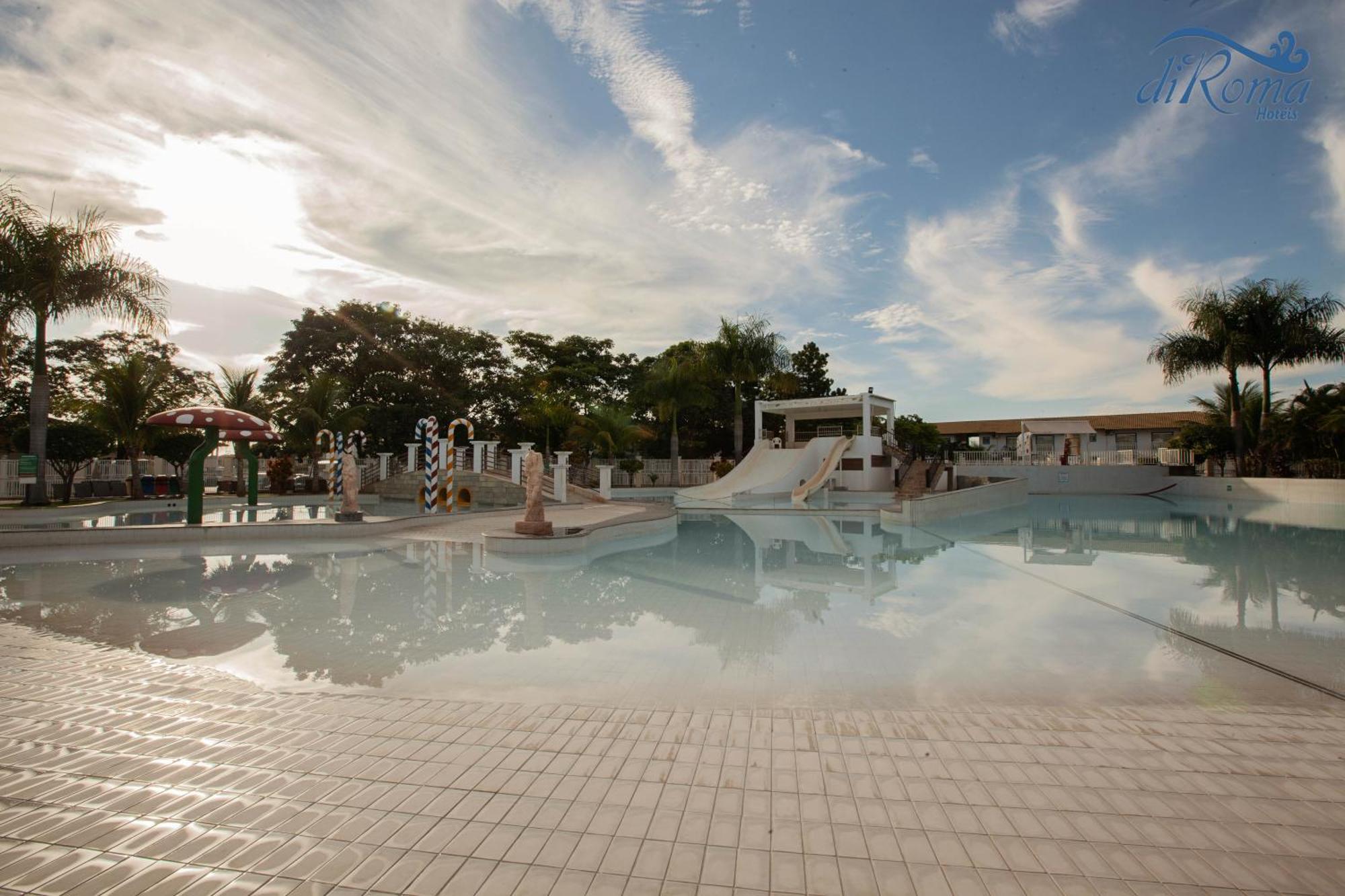 Di Roma Lacqua Caldas Novas Park 24H, Com Roupas De Cama E Banho Zewnętrze zdjęcie
